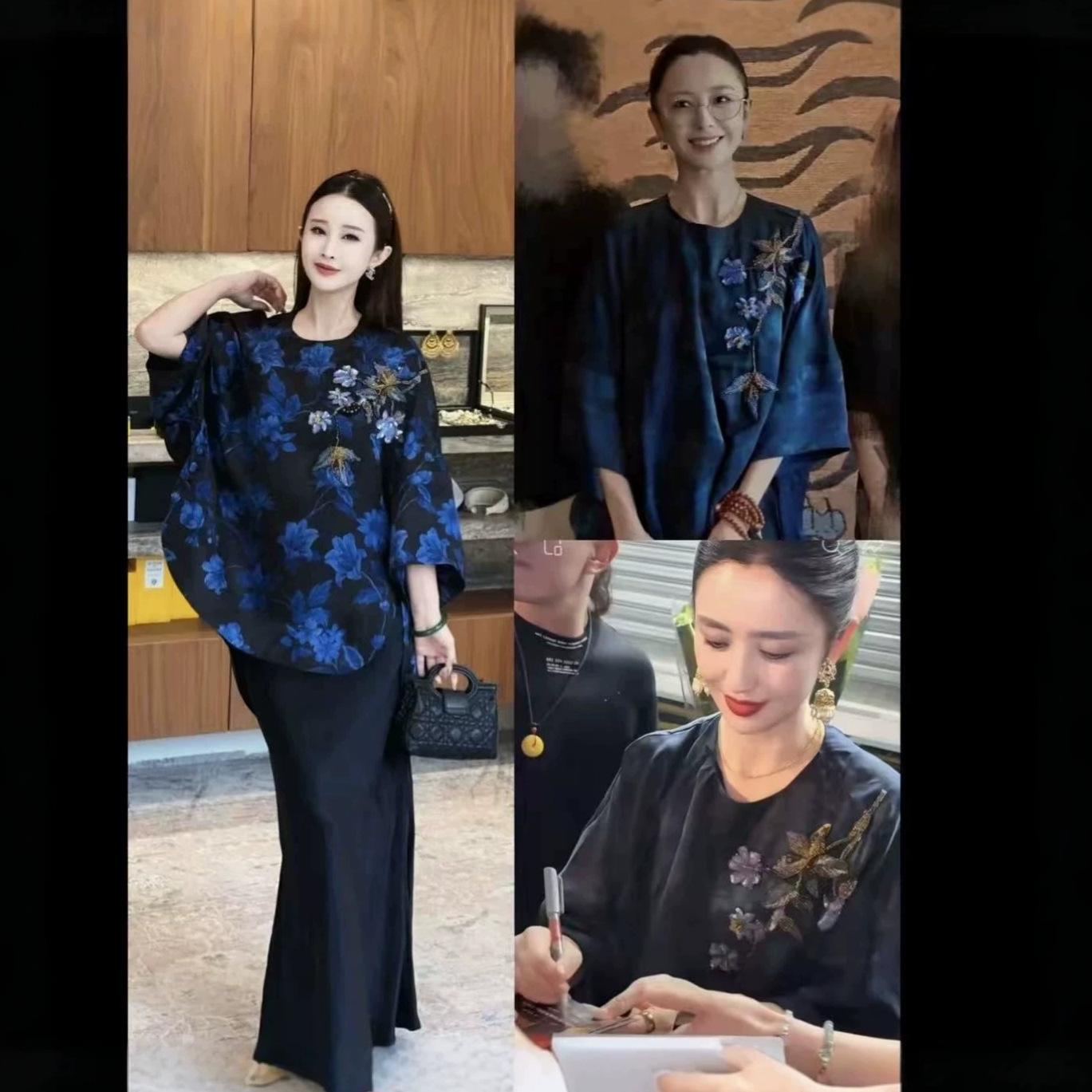 新中式国风女装复古人丝香云纱古法绣衬衫气质百搭复古高级感上衣