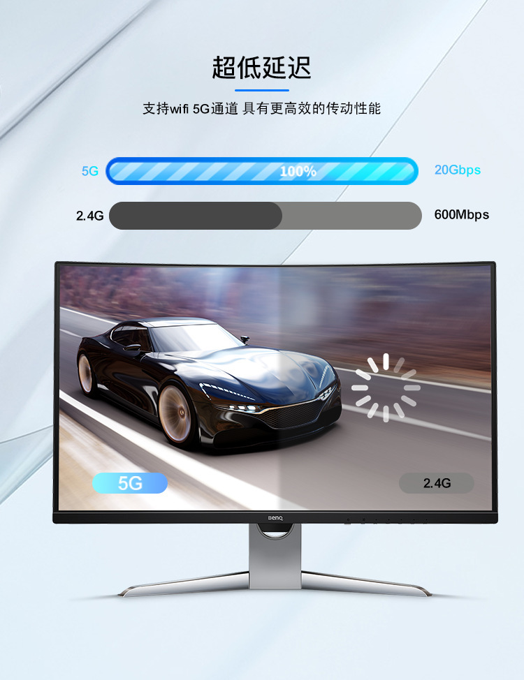 跨境hdmi无线投屏器5G双频1080P手机电视机同屏器教学会议投屏器