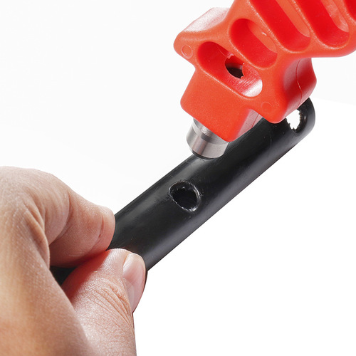 Red 8mm hole punch PE capillary hole punch bypass drilling accessories micro spray hole punch agricultural irrigation tools