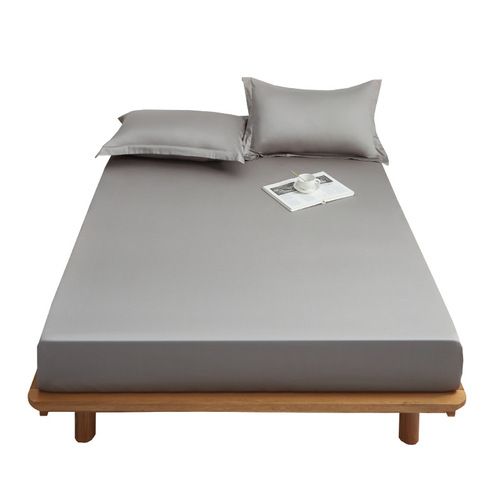 Pure cotton fitted sheet, single piece, pure cotton solid color bedspread, three-piece set, mattress protector, dust cover, bed bag wholesale