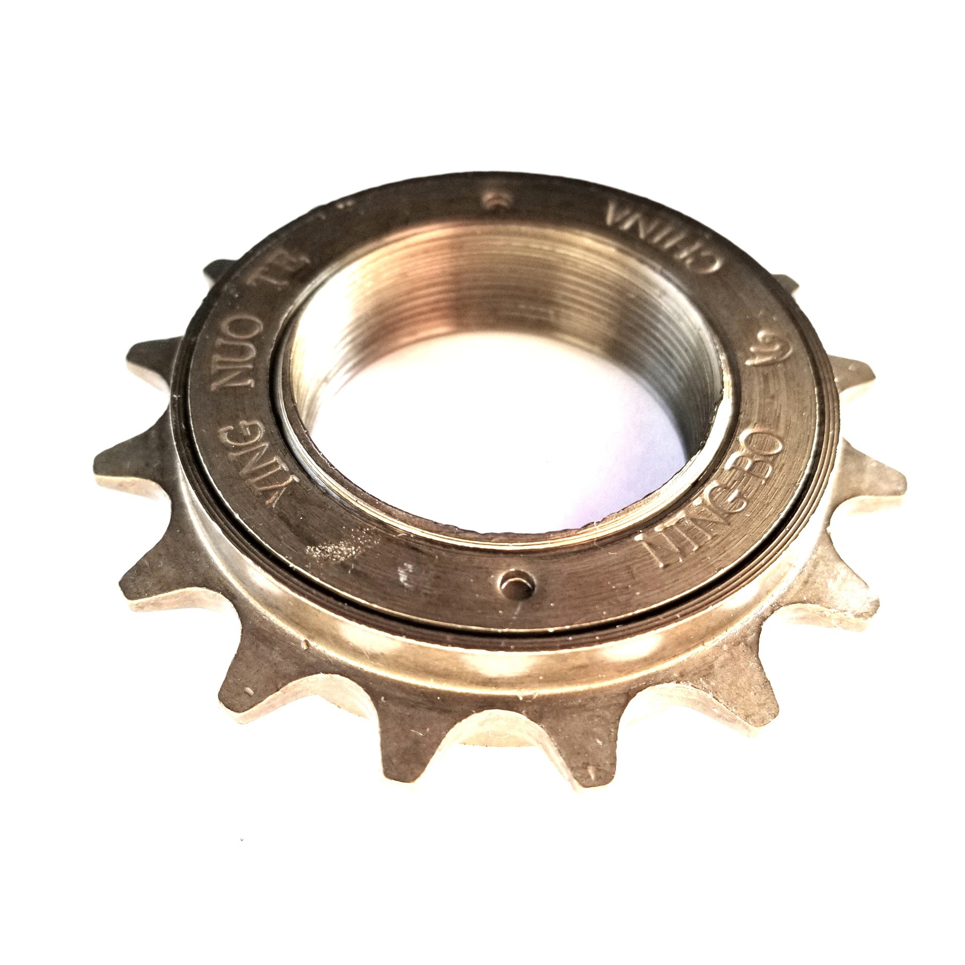 16 T Huayuan volante bicicleta 16 dientes volante de una sola velocidad coche eléctrico volante Carro de bebé volante de coche de velocidad muerta