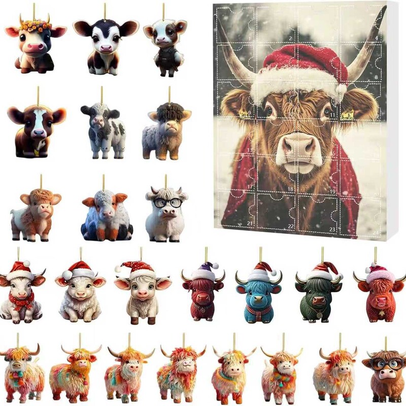 跨境新品Cat Lovers Advent Calendar2025猫爱好者日历圣诞节批发|undefined
