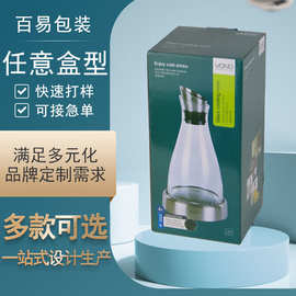 印刷厂家小批量水壶杯子包装彩盒家用电器加厚折叠纸盒瓦楞空盒