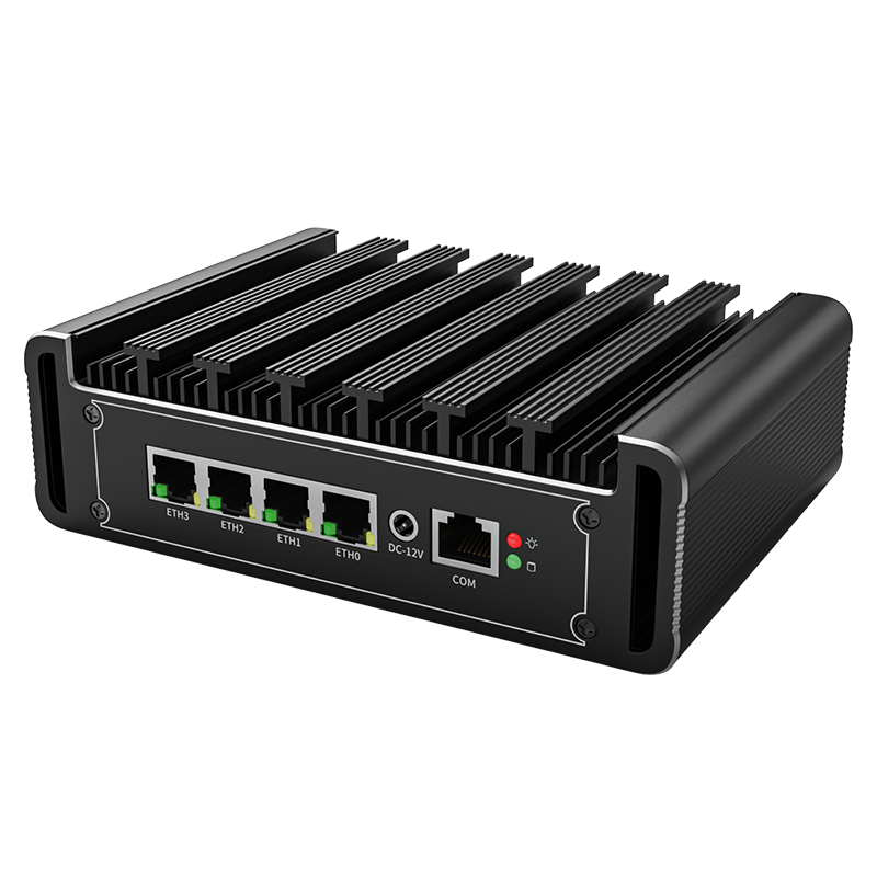 Четырехсетевой 2.5Gi226 мини-вентилятор без вентилятора N100 Host N305ESD4D5 с двумя мини-компьютерами Soft Route