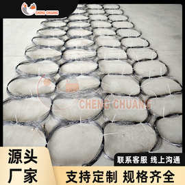 阻隔网坦克网缠绕网障碍网乌克兰前线绕丝网MZP mesh现货厂家直营