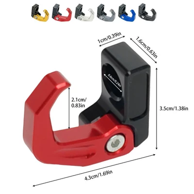Motosiklet ləvazimatları və aksesuarları, Vehicle Helmet Hook Cnc