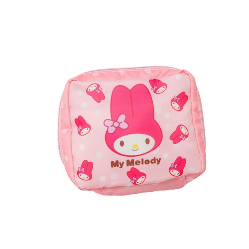 Cute Cartoon Sanitary Pad Organizer Bag – Portable Travel & Outing Essential for Girls, Includes a Crossbody Strap