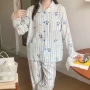 长袖纯棉双层纱狗狗家居服