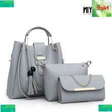 Women Handbags  Messenger Bags Ladies Shoulder Bag 2 set