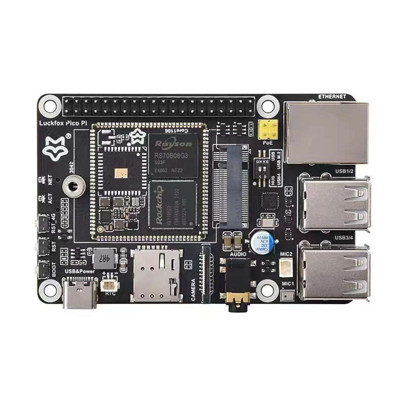 WeiXue Luckfox Pico Pi микроплата для разработки на Linux Core1106, модуль WiFi/4G