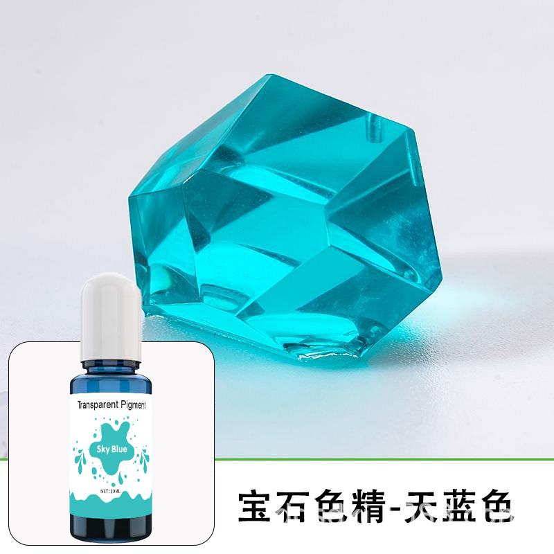 스카이블루 [젬 투명 컬러 에센스] 10ml/병