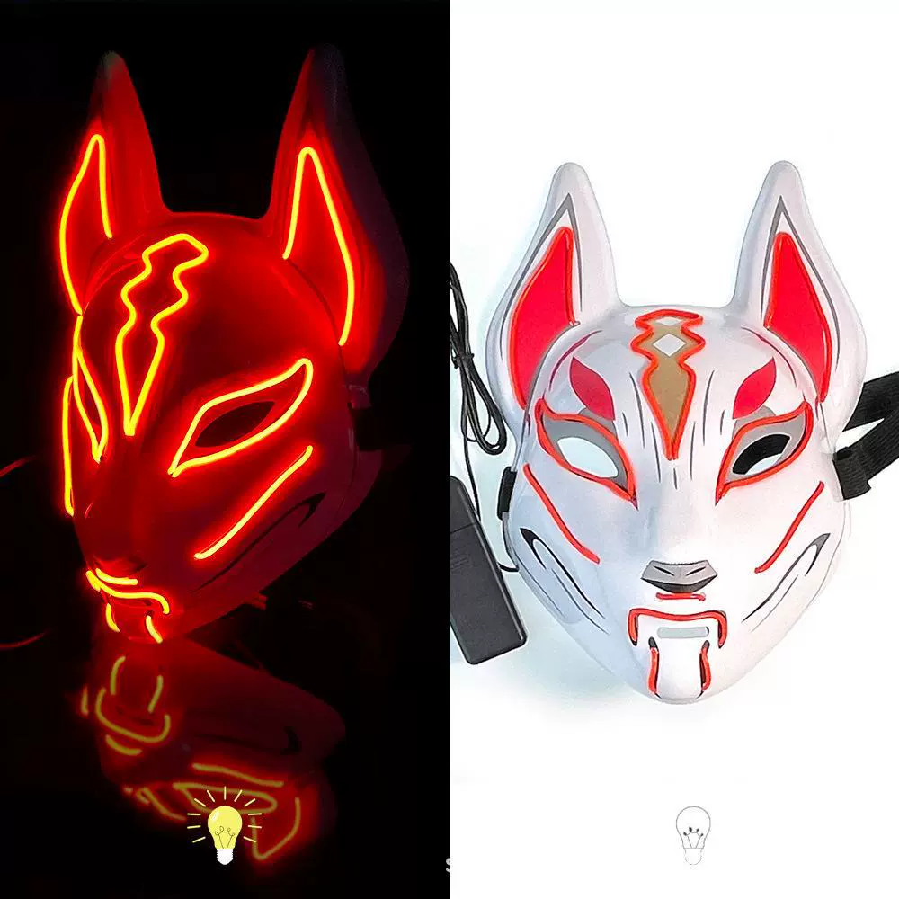 Glossy mask PVC, graduation party, halloween, festival props