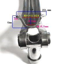 304不锈钢双倍卡箍V型沟槽管夹管卡喉箍抱箍加厚水管快装固定