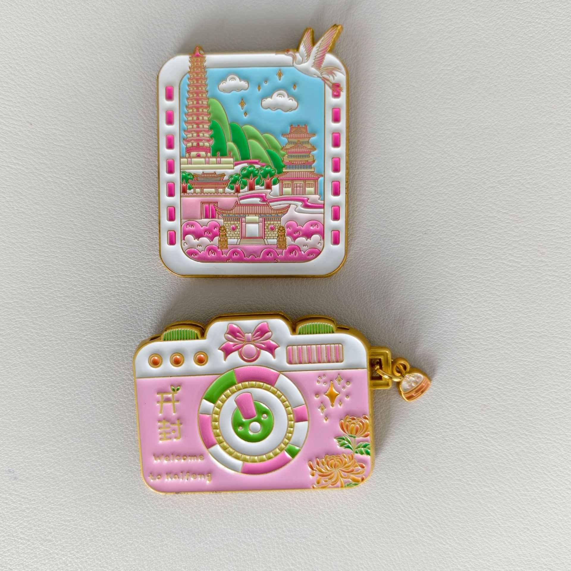 Original Kaifeng City Top selling Email Check in Moments Windmill Creative Cultural and Creative Tou