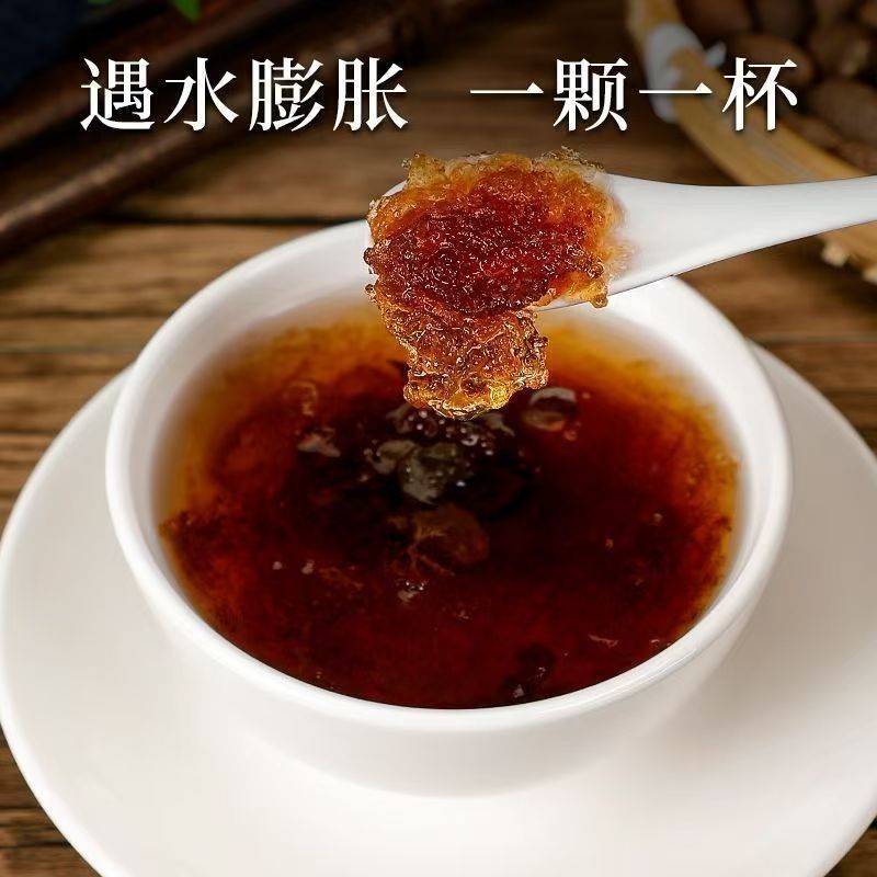 Fat Sea Seed Pang Da Hai Dried Herbal Fruit 50g Jar for Traditional Throat Tea preparation