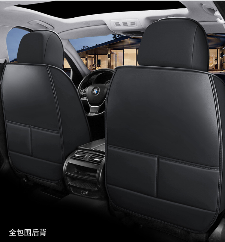 Wholesale Foreign Trade Manufacturers Direct Sales New All-Inclusive Car Seat Covers Full Leather Seat Cushions Four-Season Universal Seat Cushions Seat Covers