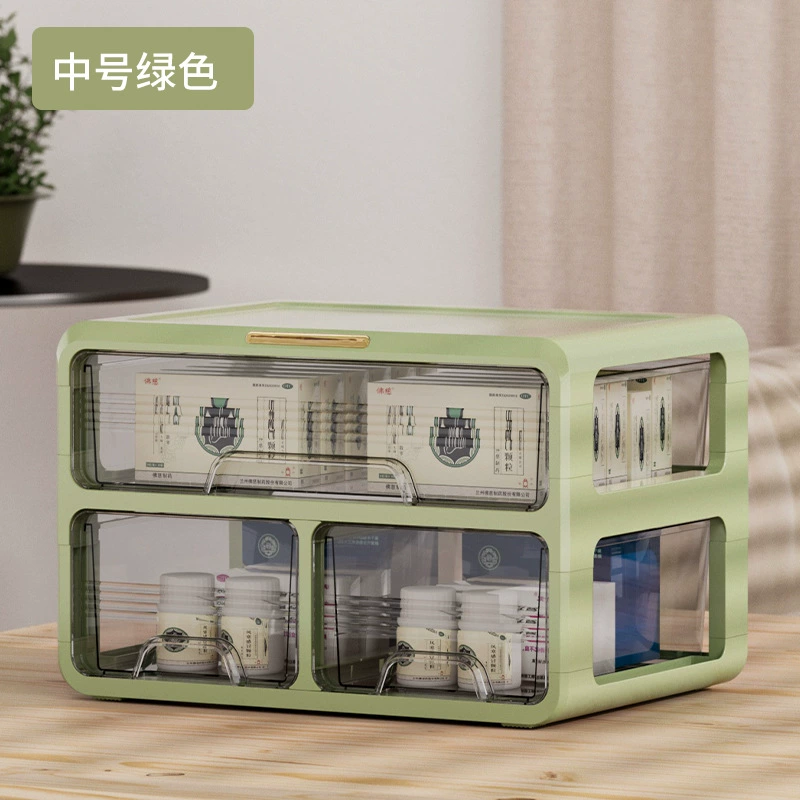 Multi-layer Medicine Box Pharmacular, Desktop Drawer Organizer, 1–4 Layers, Household