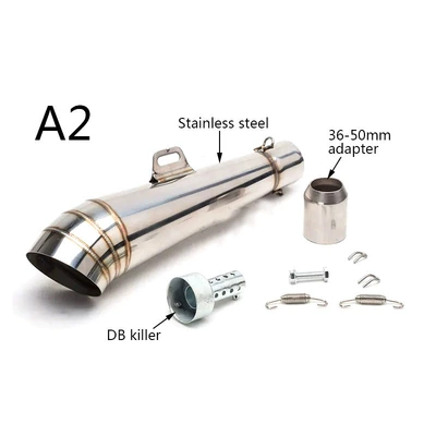 Motorcycle modification GP exhaust pipe, Exhaust pipe - b-stainless-steel-gp-pipe