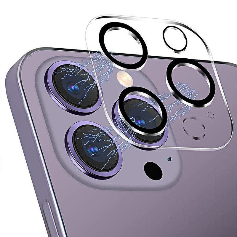 Suitable for iPhone 14Pro Max, Tempered Glass, 9H High-Definition 1-Piece Camera Lens Protective Film