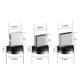 360-degree rotating magnetic suction head is suitable for Android Apple typec magnetic suction data line streamer magnetic suction charging line