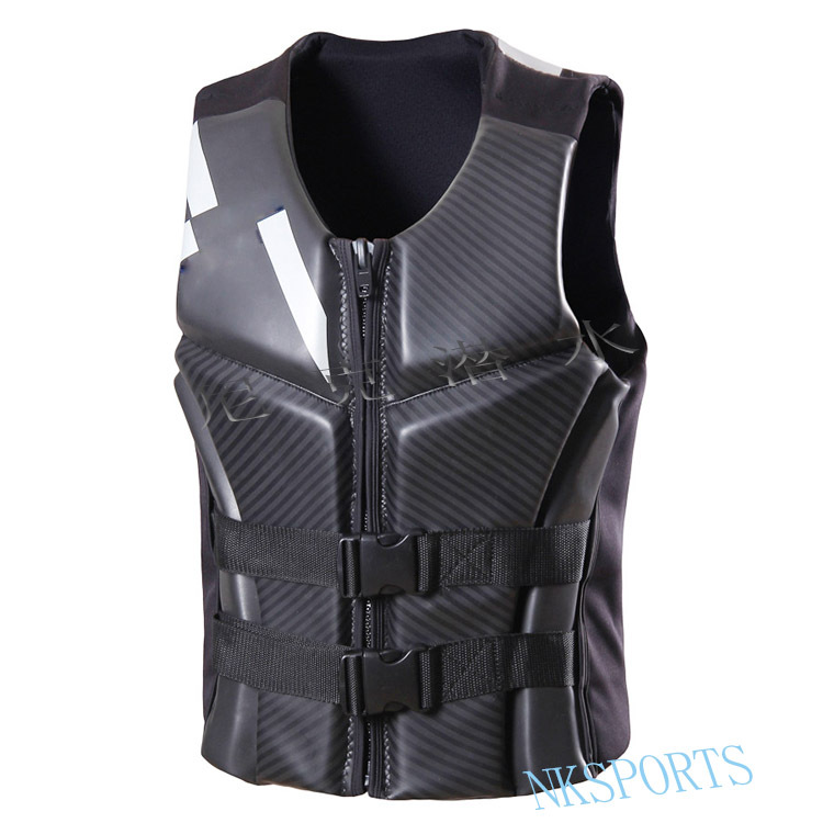 救生衣加厚EPE/PVC成人漂流海钓救援光皮背心摩托艇救生服浮力衣