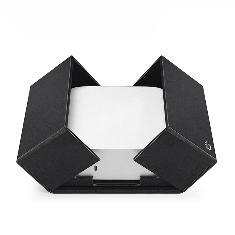 Aplicable a la cubierta protectora del host MacMini4Pro fábrica al por mayor caja de almacenamiento del host de la mini computadora cuero PU magnético