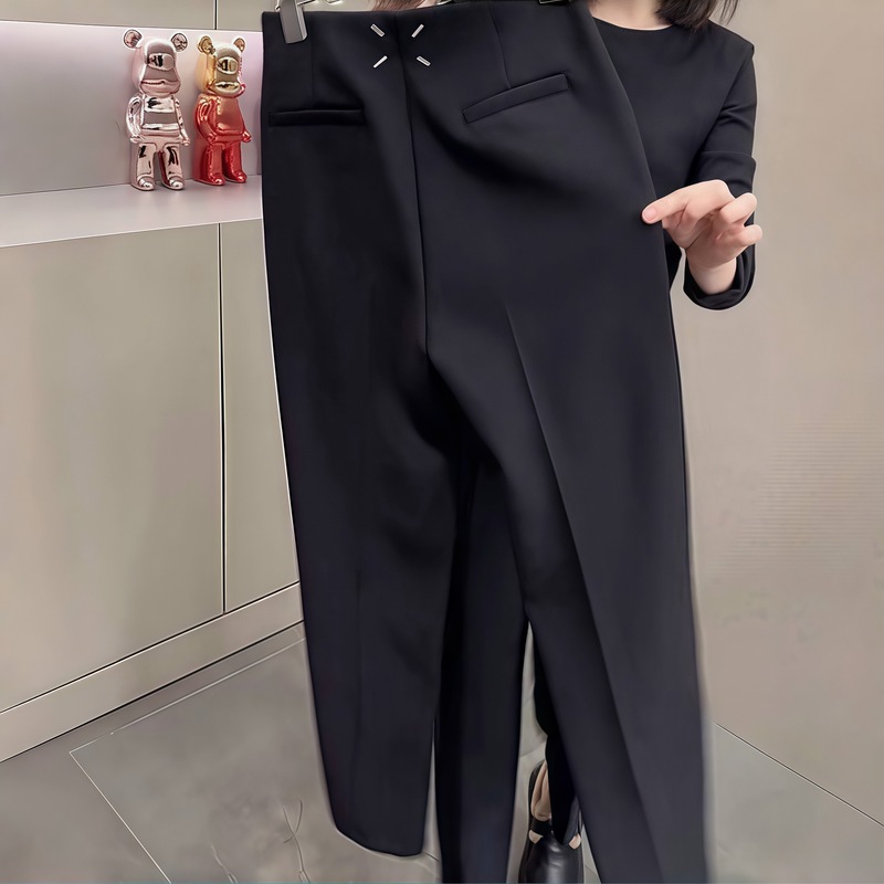 高腰ハレンカジュアルパンツ女性2025年春装新サイズ太った妹mmが痩せている|undefined