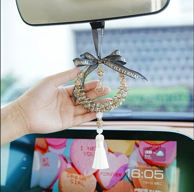 Car hanging: for Rearview Mirror, Popular - high-grade-gray-foreign-trade-crystal-gourd-style