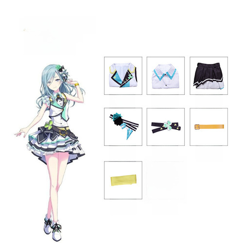World Plan Cosplay PJSK MORE MOREJUMP Takaya Kinoshita and Aeri Kosplay Women's Costume