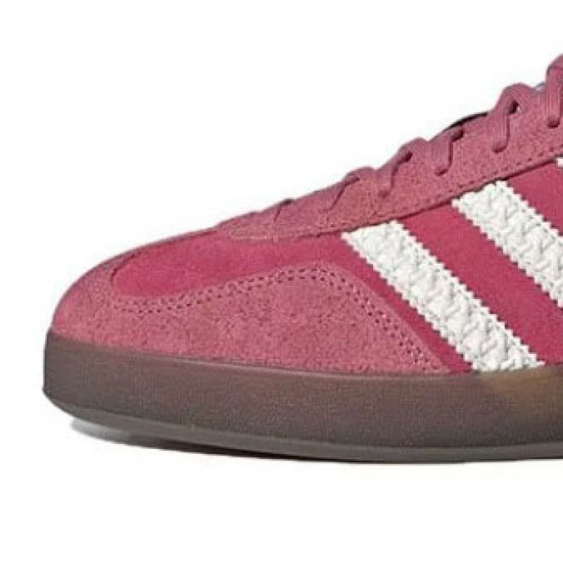 Старая версия Putian Dexun Shoes Samba Samba Retro Three - Lean White Shoes Strawberry Strawberry Bear Adidd Sleeping Shoes
