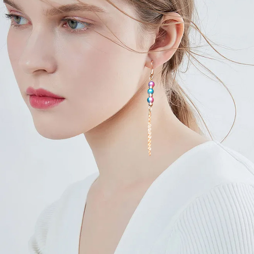 100 oil-sealed and color-preserving CCB beads, round beads, square beads, five-pointed star heart diy handcrafted bead material accessories pic 13