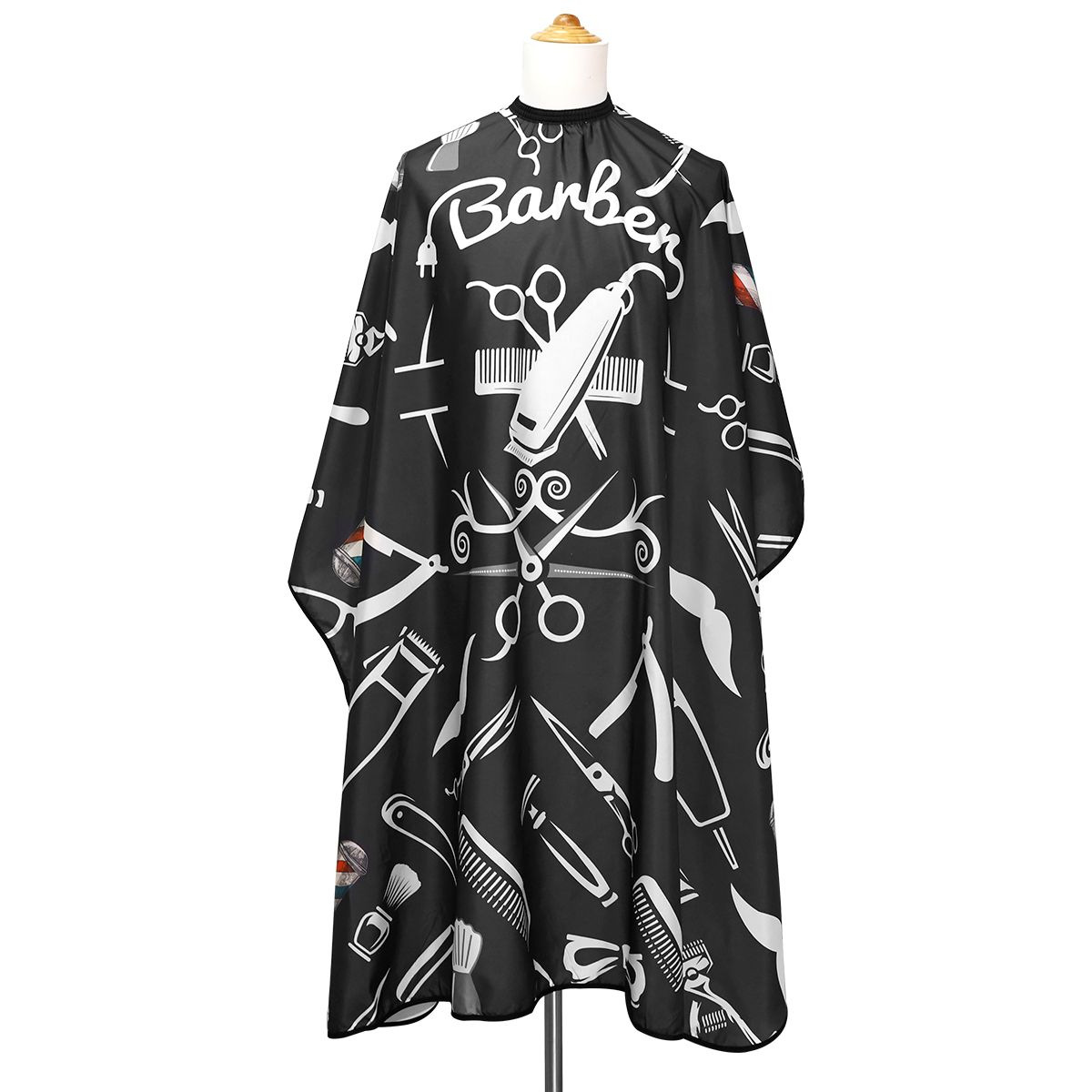 Tela de corte de pelo de venta caliente Tela de corte de pelo para adultos Tela de niños Múltiples estilos de tela de chal estampado de estilo teñido en caliente