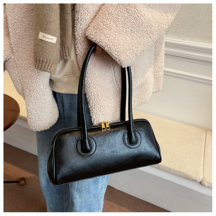 Vintage Large Capacity Pu Leather Shoulder Bag For Women_voghion.com