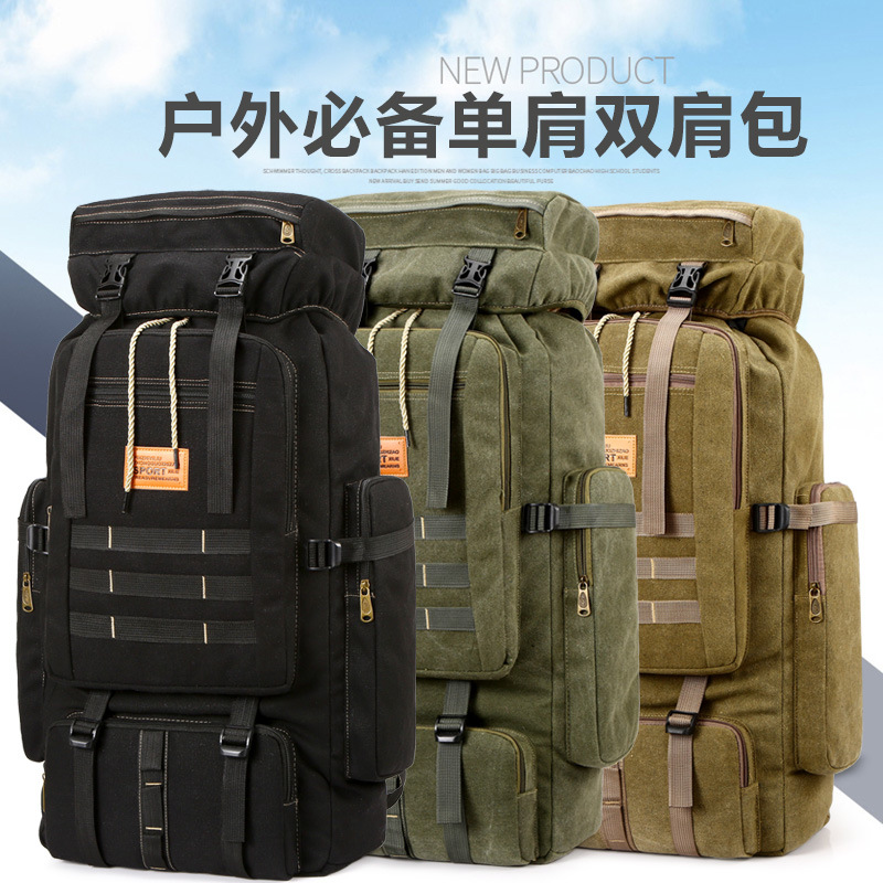 Tactics capacious waterproof backpack for camping for hiking for…