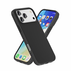 适用新款iPhone17肤感磁吸壳苹果16promax亲肤磨砂加厚亚克力硬壳