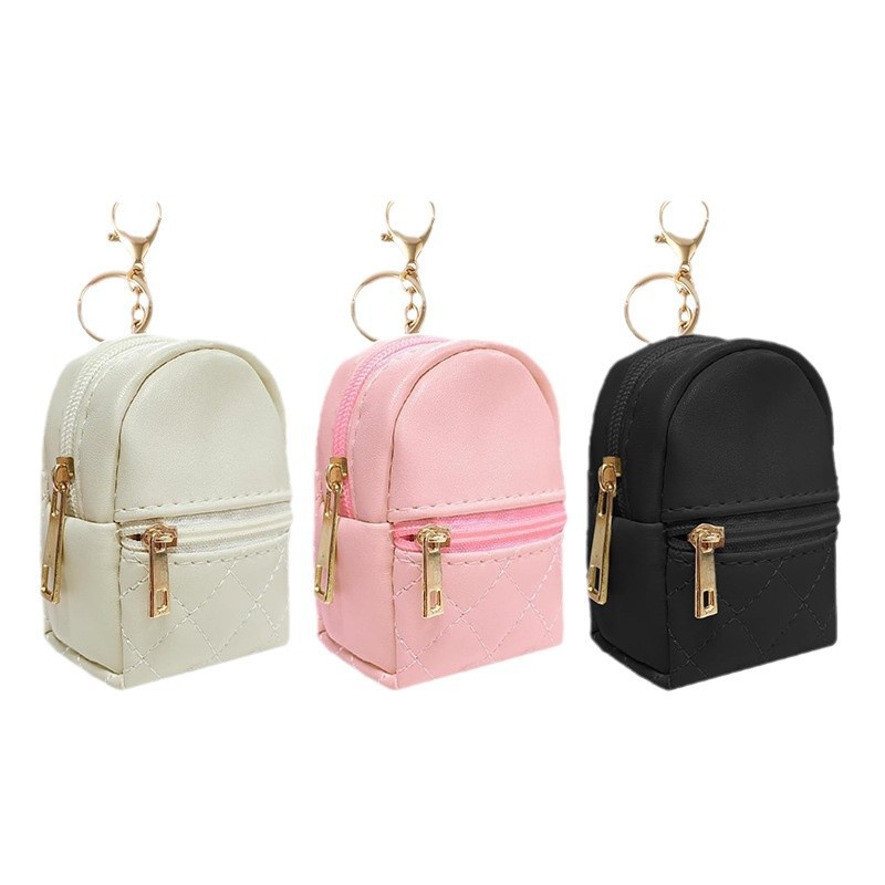 Mini bolso de cambio llavero colgante portátil auriculares bolsos pequeños accesorios creativos multifacéticos bolsos pequeños al por mayor