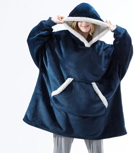 Dark blue belt white edge