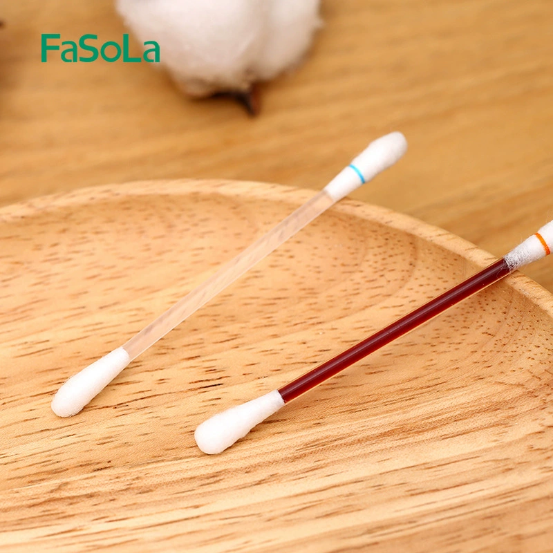 Одноразовые ватные палочки FaSoLa, бактерицидные чистящие палочки для дома, 50 штук