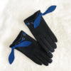 Gloves, demi-season keep warm set, warm motorcycle sheepskin, genuine leather