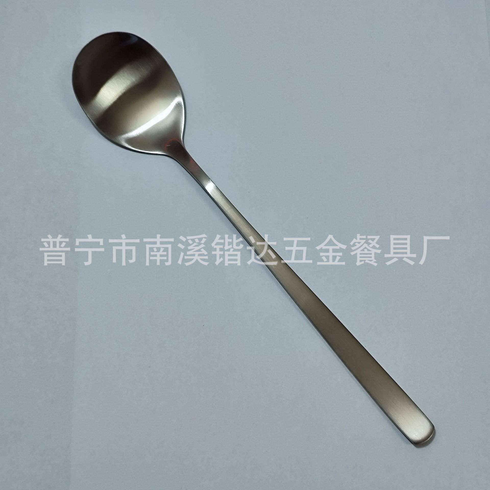 304 cuchara de acero inoxidable Tenedor coreano ins estilo cuchara Internet celebridad vajilla de alta apariencia hogar mango largo cuchara engrosada Tenedor