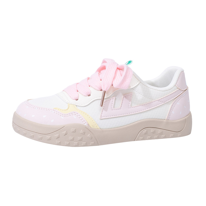 Zapatos Casuales Ligeros y Cómodos con Bloques de Color Dopamina, Zapatos de Entrenamiento Alemanes de Alta Gama con Cordones, Zapatos Lindos de Otoño para Mujer