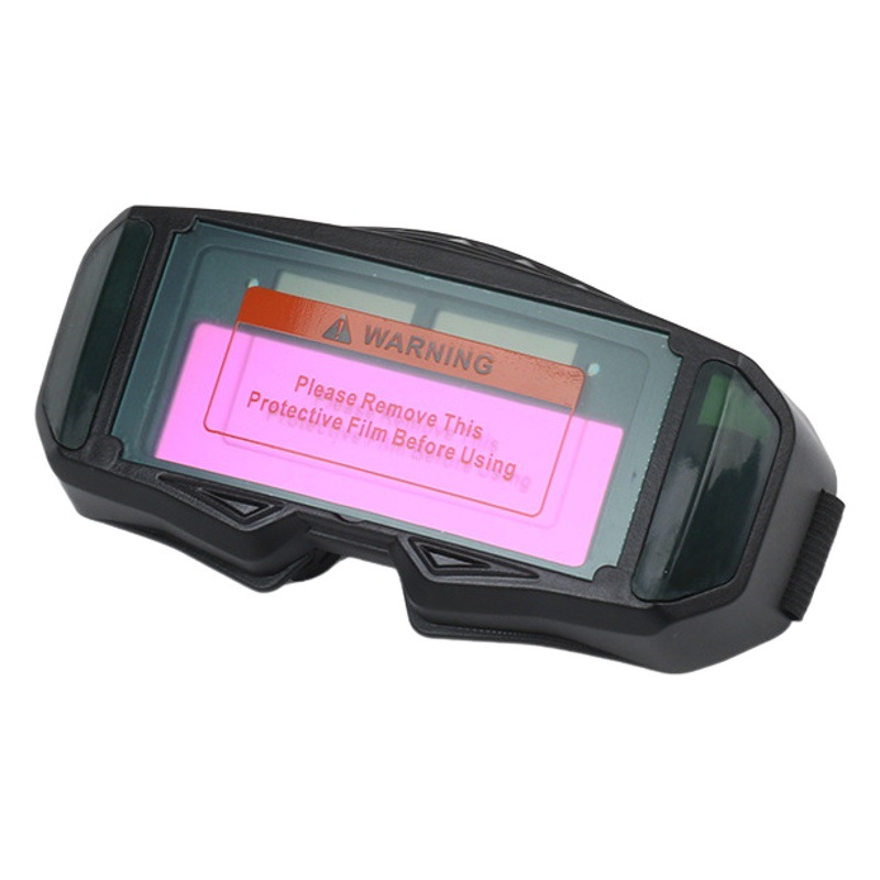 Auto-Darkening Welding Protective Glasses for Welders, Anti-Eye Strain Goggles for Argon Arc Welding, Radiation Protection