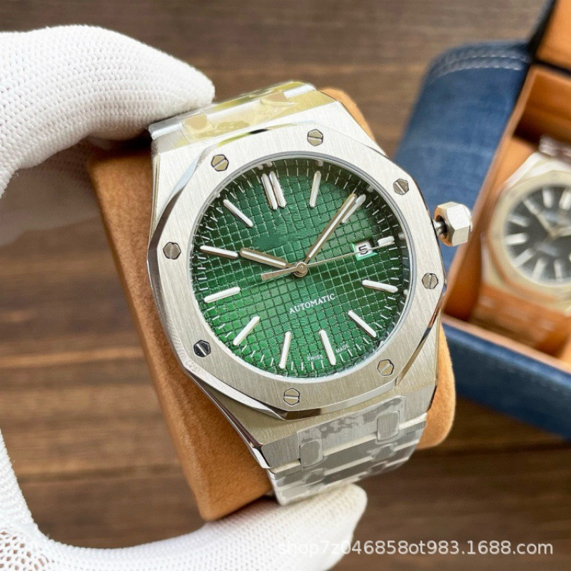 Cross-border Love Royal Oak P reloj mecánico automático reloj de acero para hombres reloj de negocios comercio exterior divisas