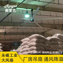 徐州7.3米工业大风扇厂家-推荐Apogee 大功率风扇永磁无刷大吊扇