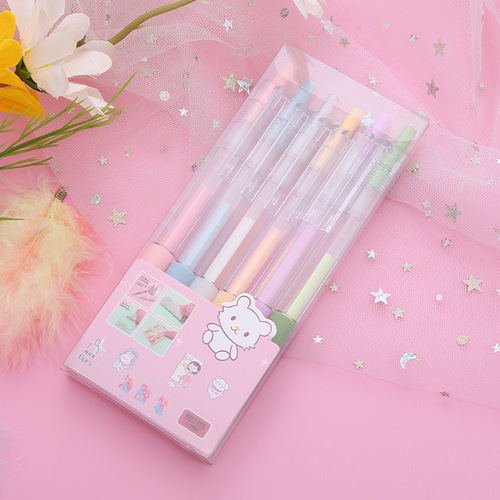 Automatic Dropping Glue Pen, Creative Cartoon Glue Pen, Fast-Drying Glue Pen, Student DIY Handmade Journal Glue Pen