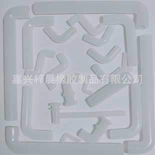 Silicone elbow right angle elbow silicone three-way pipe water purifier water dispenser tube high temperature resistant special-shaped rubber hose