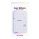 White Daisy Nail Art Sticker 5D Relief Three-Dimensional Exquisite Small Fresh Daisy Nail Sticker Jewelry Hg Style