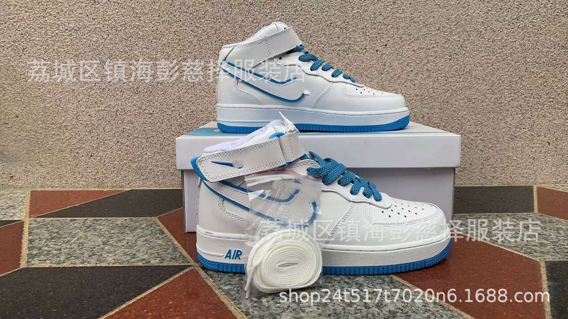 Precio de fábrica Putian puro nivel de cabeza original AF1 Halloween trigo negro y blanco panda baja fuerza aérea No. 1 comercio exterior transfronterizo
