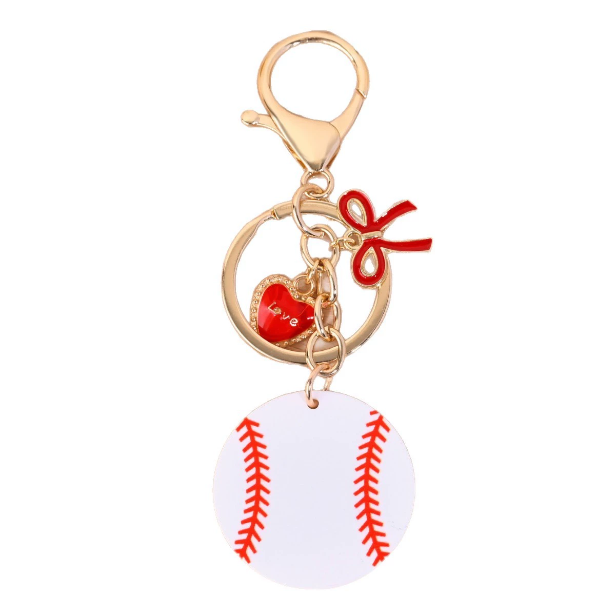 Брелок для ключей футбольного-baseball, модный аксессуар для сумки, европейский стиль, оптом