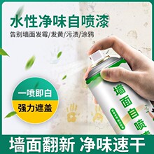 墙面自喷漆家用白色乳胶漆墙壁墙面修补翻新修复去污防水油漆KLS